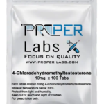 Turinabol – Proper Labs [10mg/100tabs]