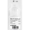 Water for injections in Europe
