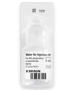 Water for injections in Europe